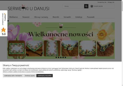 Serwetki u Danusi Adrianna Andrzejewska